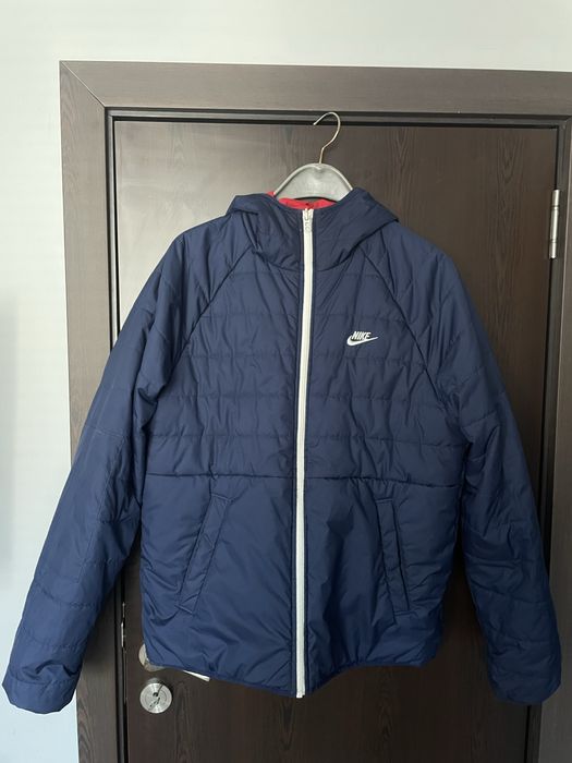 ПОСЛЕДНОТО! Nike - Двулицево зимно яке Legacy с Therma-Fit и качулка