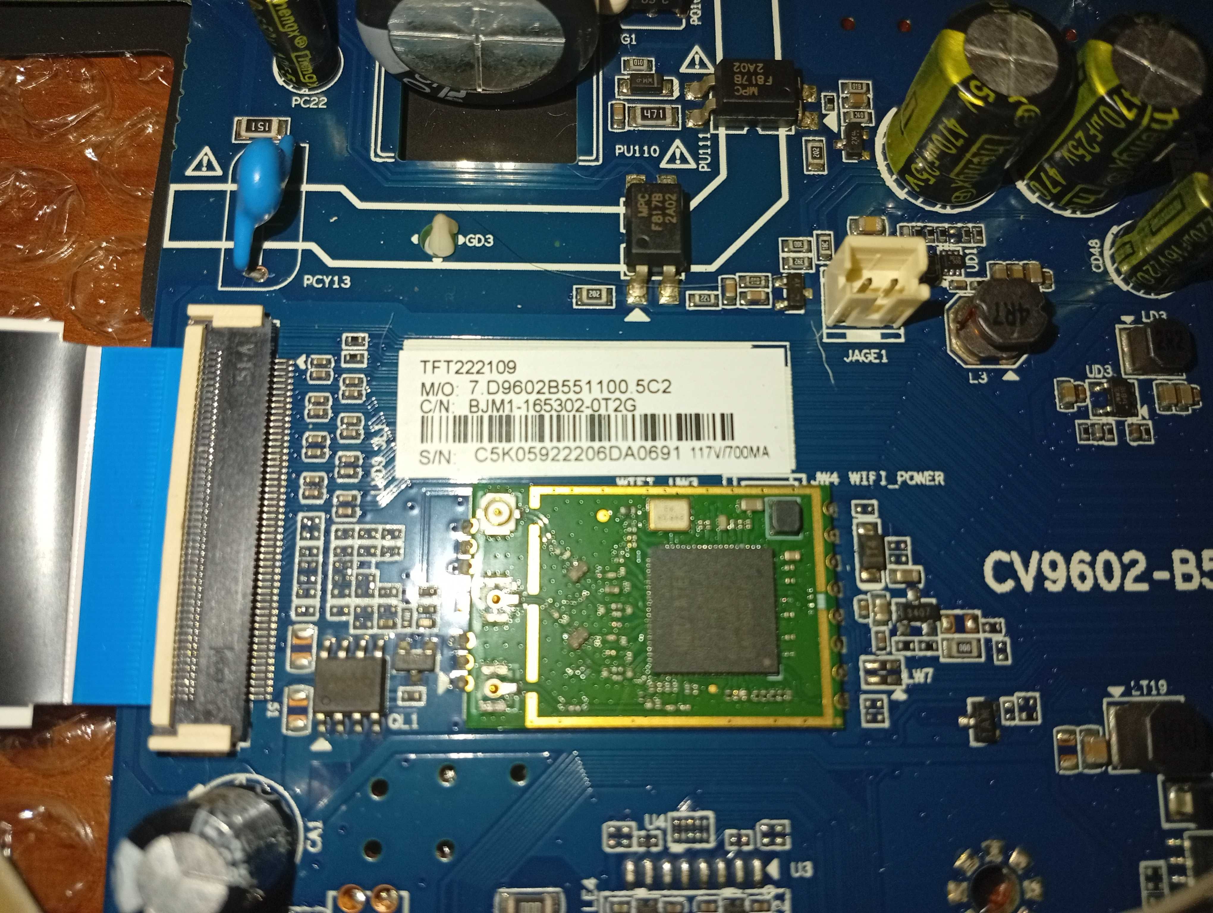 Placa TV SAMSUNG UE32N4000 si Placa TV VOTEX v55r0213vs