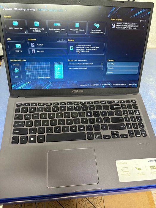 Laptop ASUS Vivobook X515MA-BR062T cu procesor Intel Celeron 8Gb 256Gb