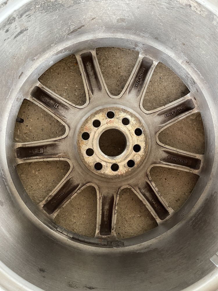 Pret Fix! Jante 18, 5x100/112, 225/225.45/40R18, 8JET35 gume vara bune