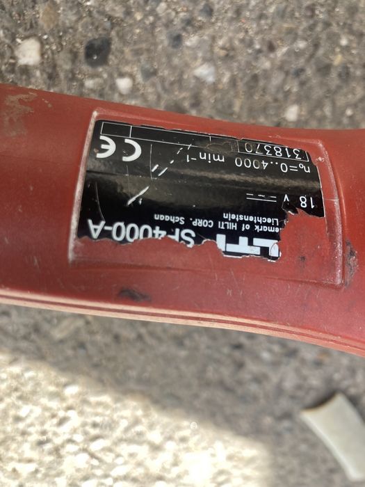 Hilti SF4000-A 18V Pentru Rigips Doar Corp