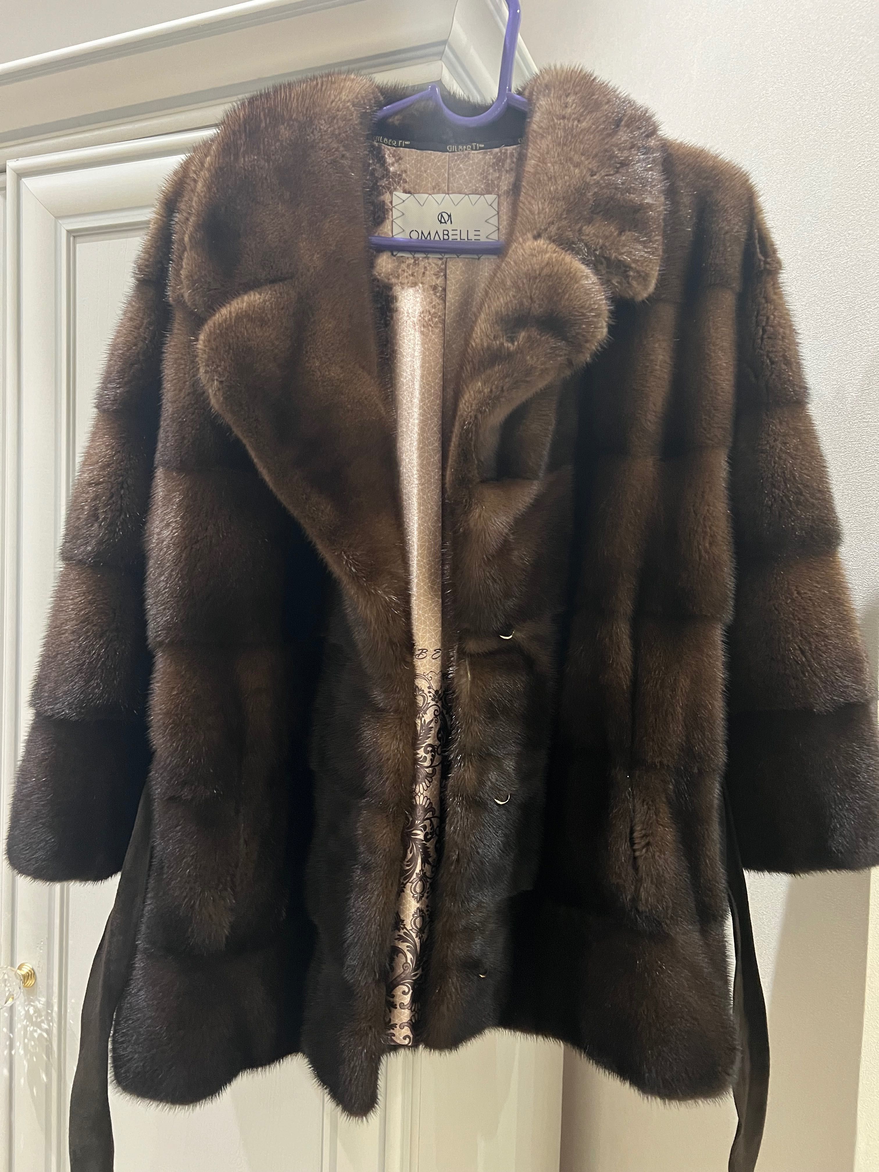 Продам норковую шубы Omabelle