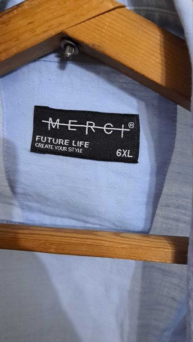 Мужская рубашка большого размера