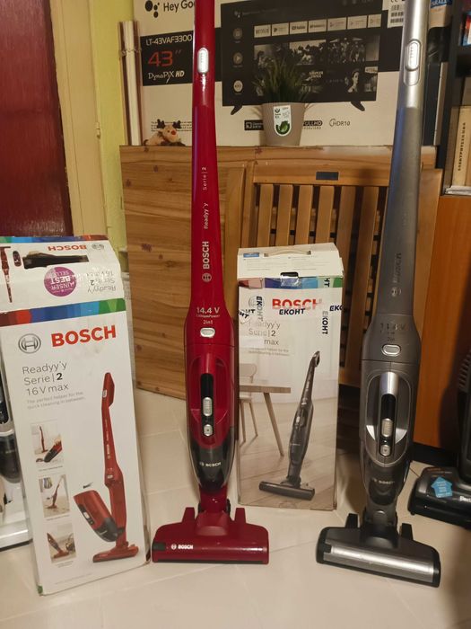 КАТО НОВИ. - Мощни Безкабелни прахосмукачки BOSCH- 2 in 1 ,Li-ion