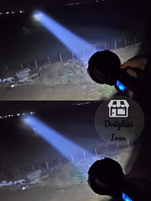 Lanterna proiector mare MAXIMUM W5111 cu noul led XHP90.3 OC