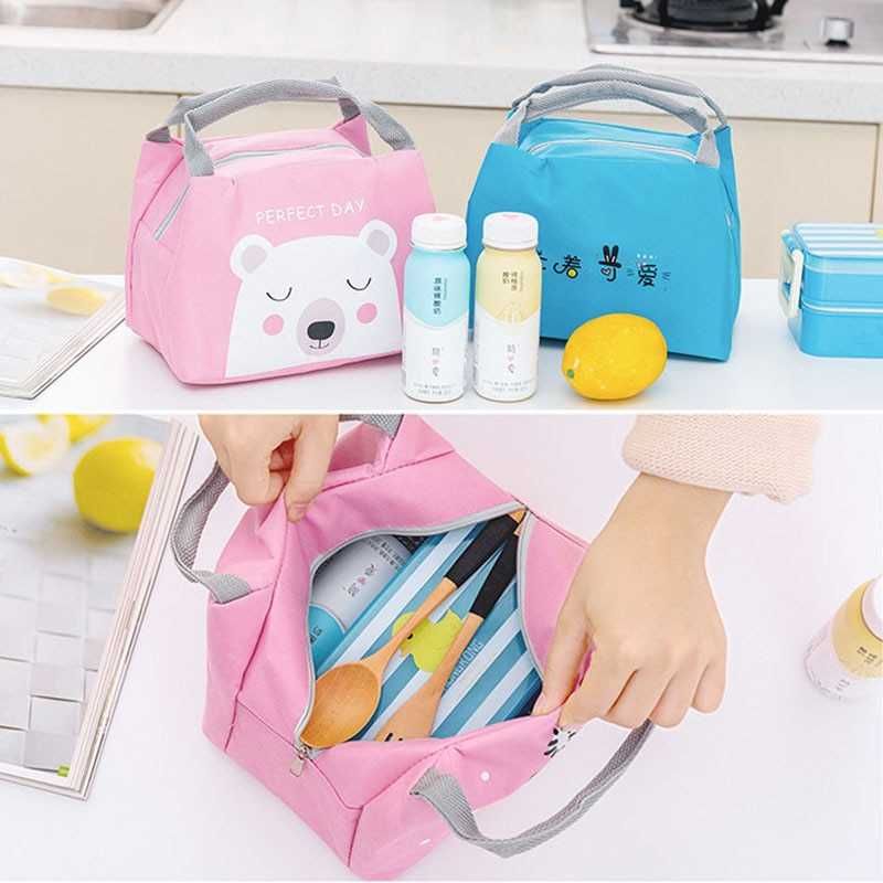 Нова Хладилна Термо чанта за храна * за училище за офиса *Цветове
