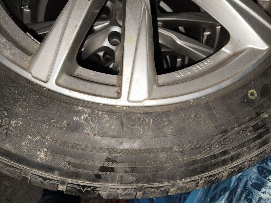 Jante R17 cu cauciucuri iarna Renault