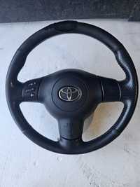 Volan piele cu comenzi + airbag Toyota Rav4 2000-2006