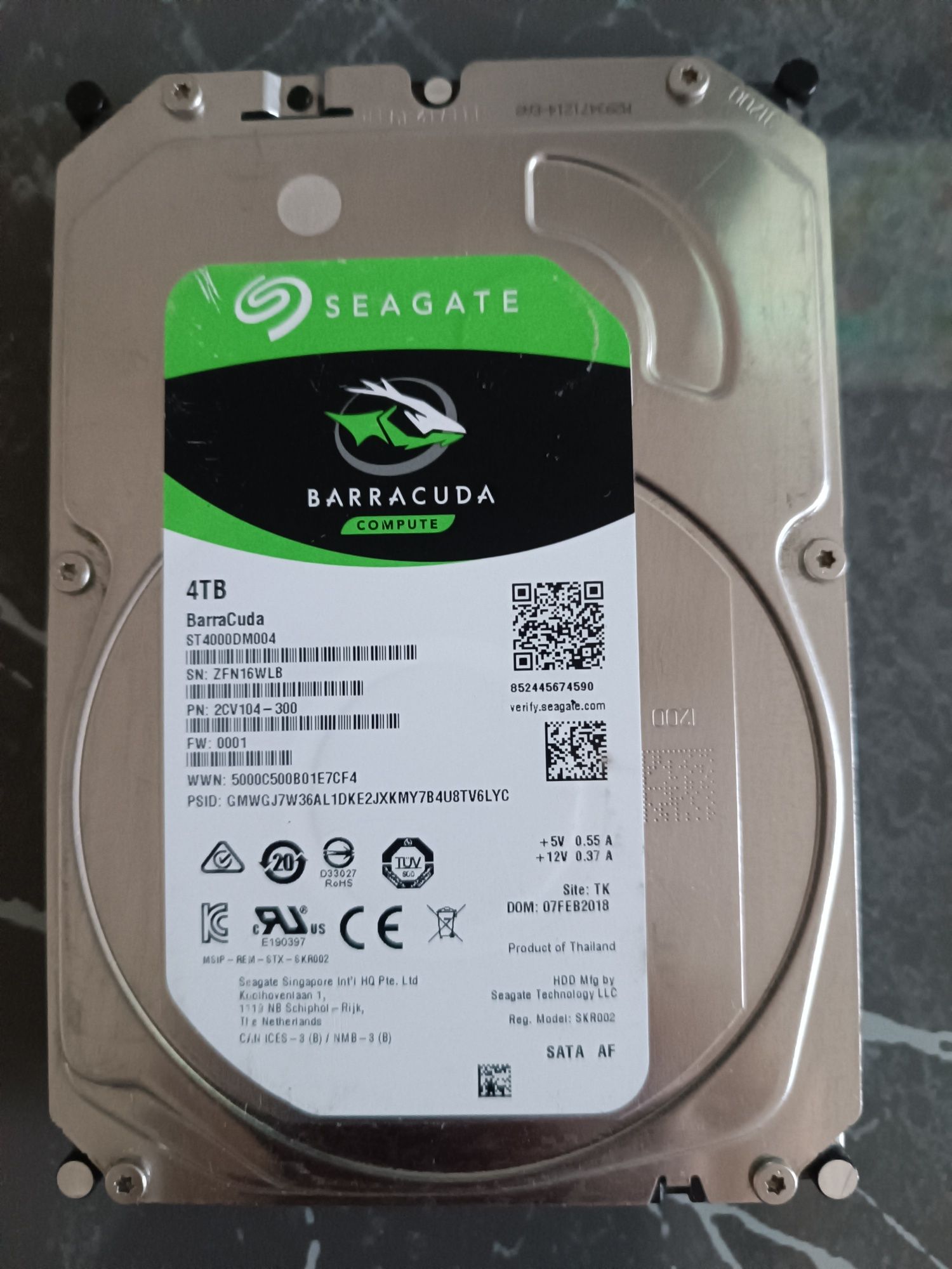 Продаются жёсткие диски на 4 и 8 tb