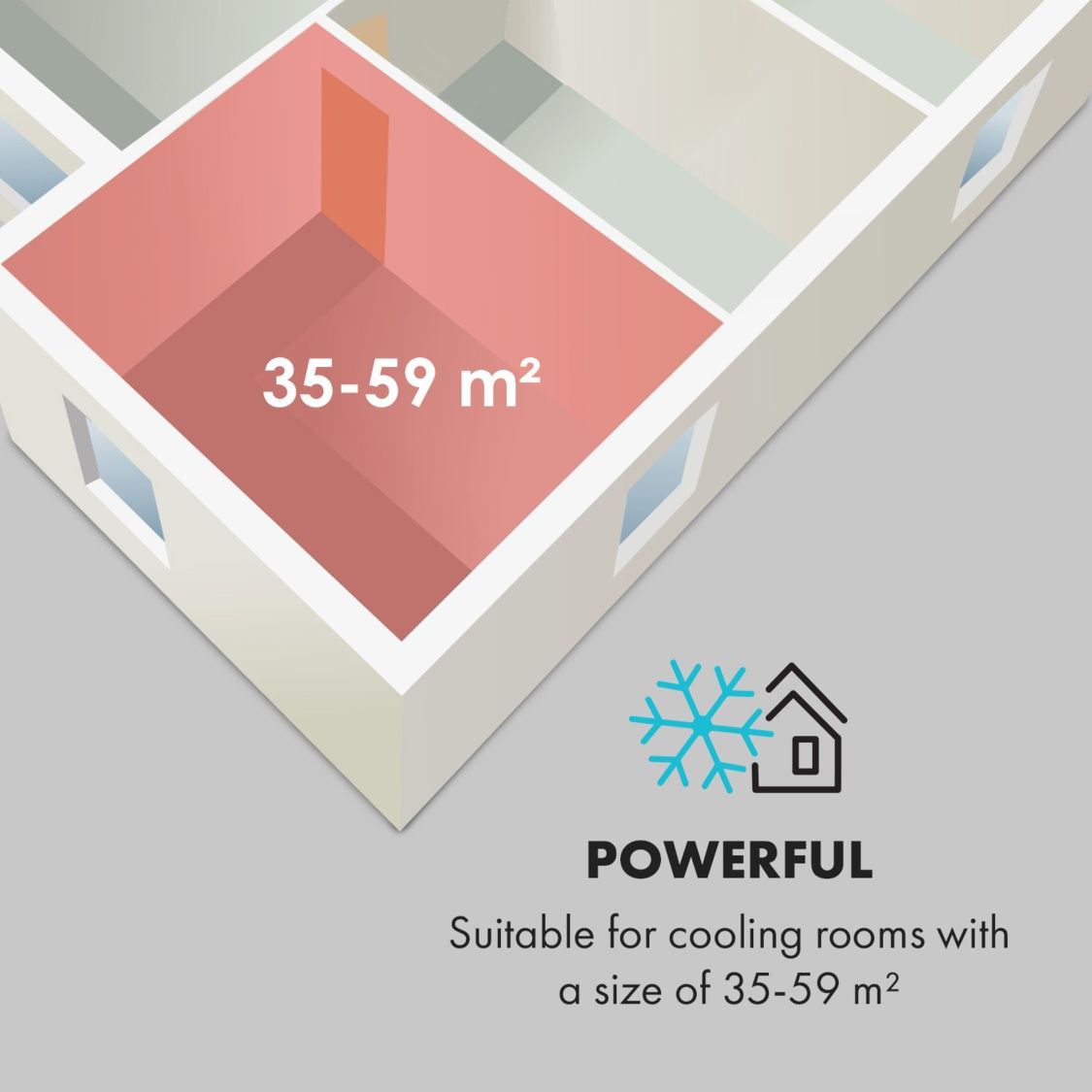 Мобилен климатик Klarstein Iceblock Prosmart 12 WiFi