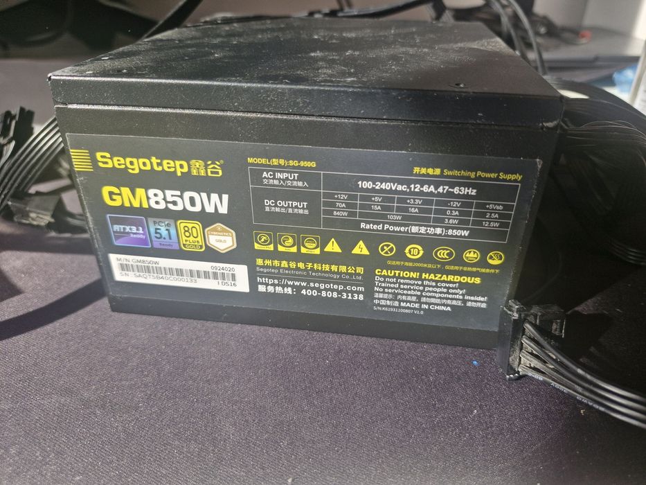 Sursa segotep 850w Gm850w /Gold Plus