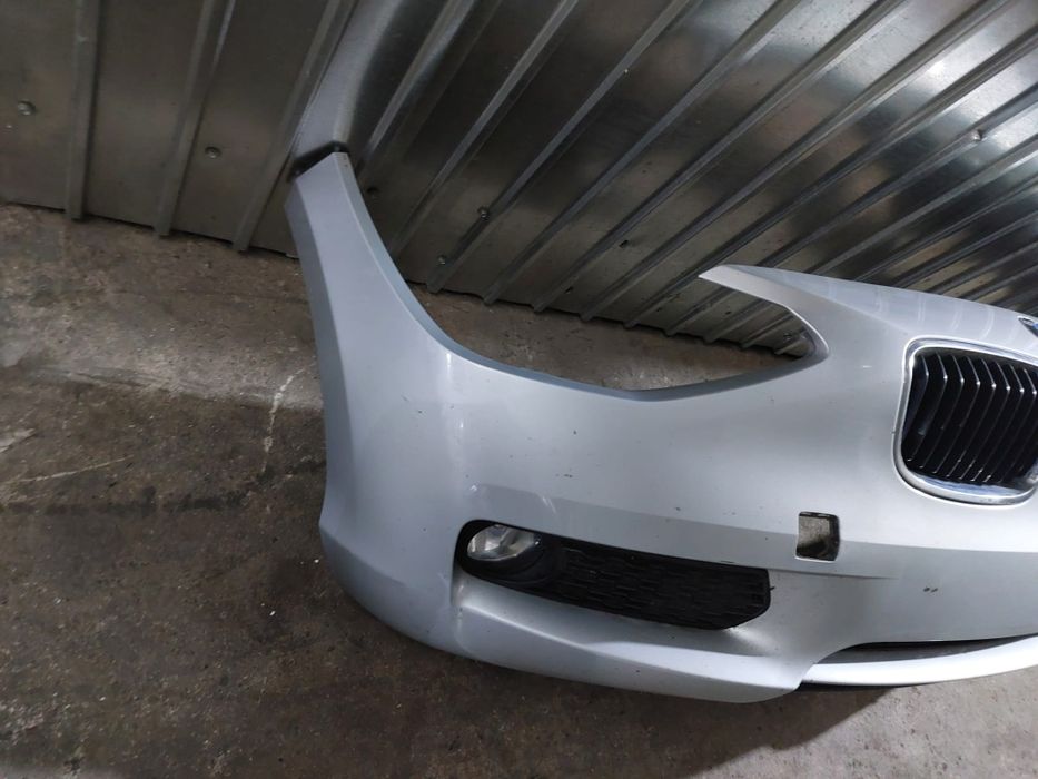 Bară față BMW seria 1 f20 f21 culoare argintie Titan silver