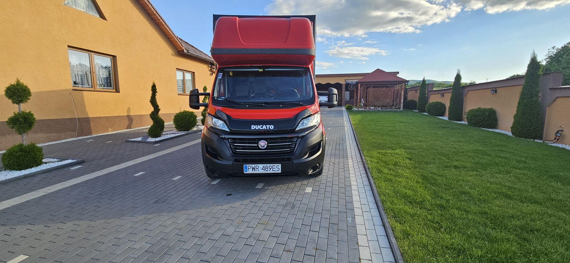 Fiat Ducato Euro 6 An 2018 cu lift 8 europaleti