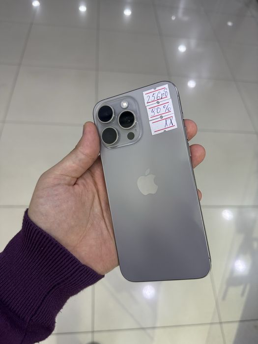 Iphone 15pro max 256 sim 90%