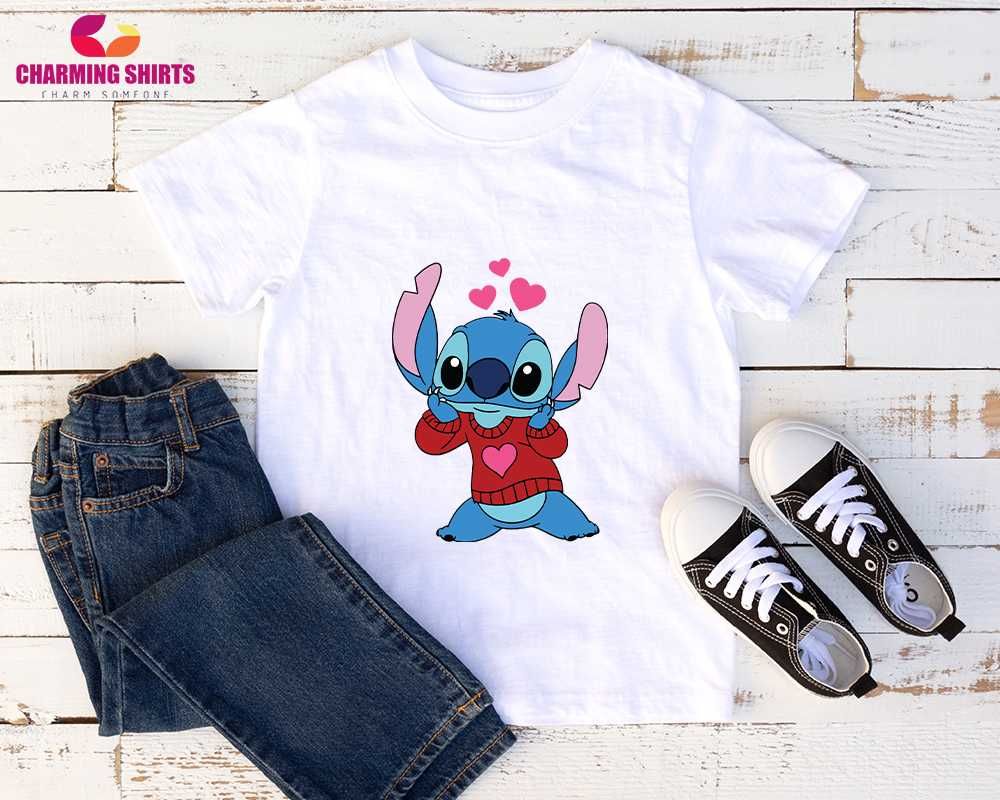 Тениски със Стич и Лило Stitch and Lilo