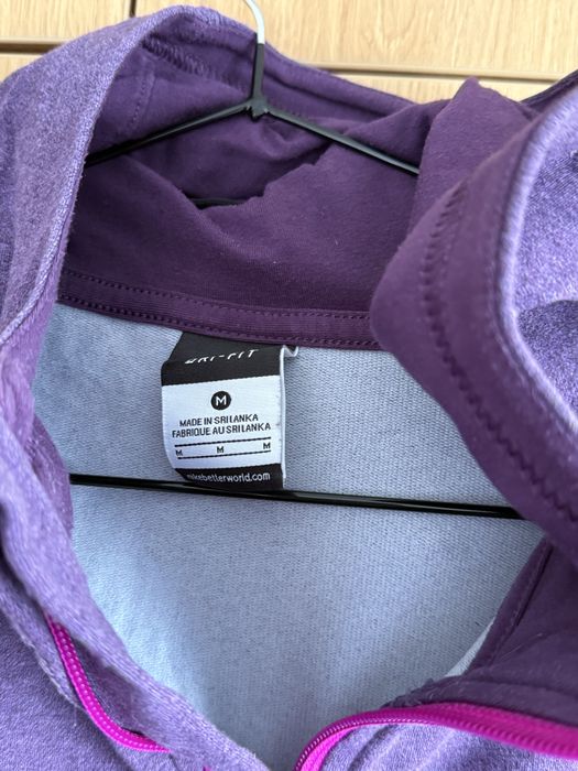 Hanorac Nike Dryfit Purple-Original-Marime M-Dama