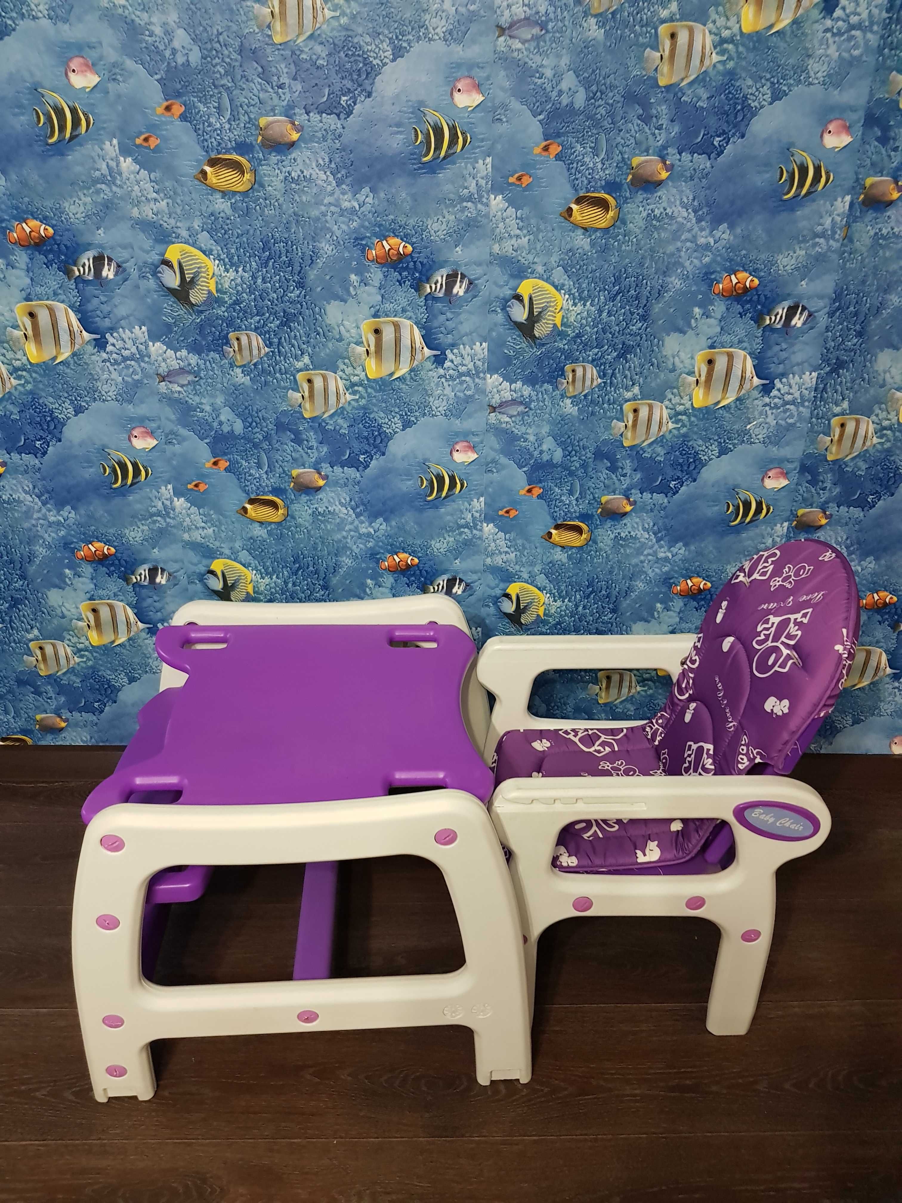 Детский стульчик для кормления и до 6 лет