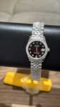 rolex datejust 31mm silver diamond bazel