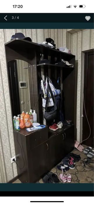 Прихожая темно коричневый