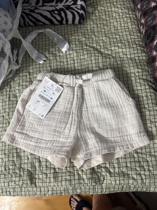 Шорты ZARA оригинал детские на 1 год
