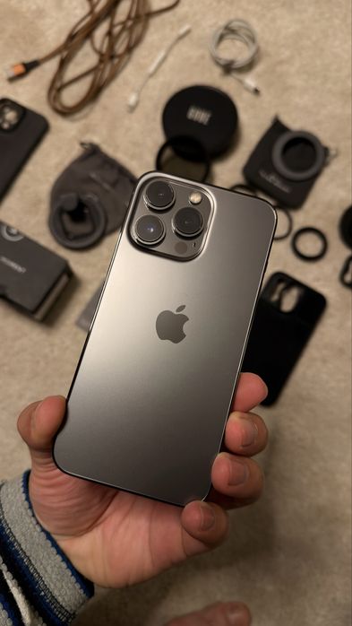 Vand iPhone 13 Pro - 512 GB / set videografie, filtru VND, anamorfic