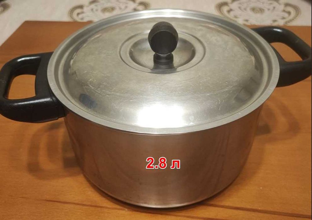 Продам кастрюли из пищевой нержавеющей стали