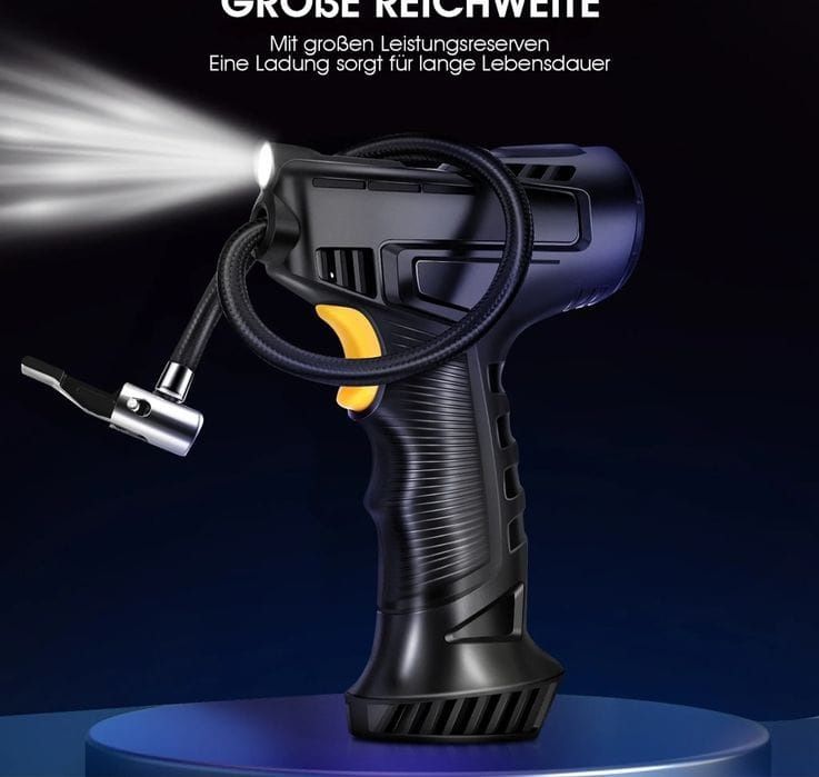 Pompă electrică de aer cu baterie de 2000 mAh