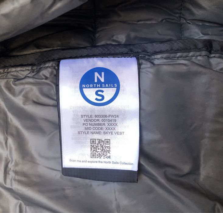 North Sails Skye Vest ОРИГИНАЛЕН мъжки елек M-L