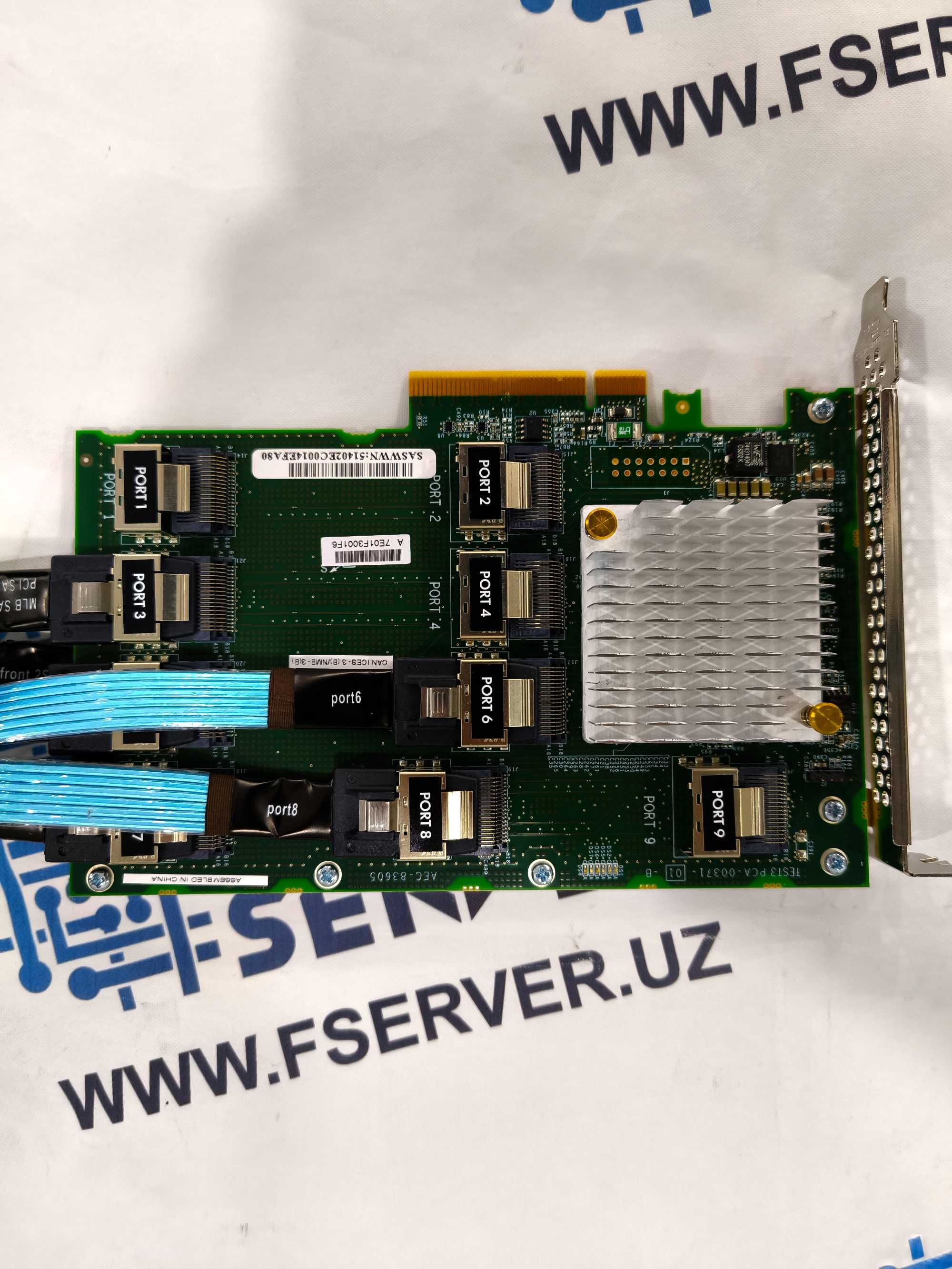 HPE Internal Plug-in 9-Port 12G SAS Expander Adapter с SAS кабелями