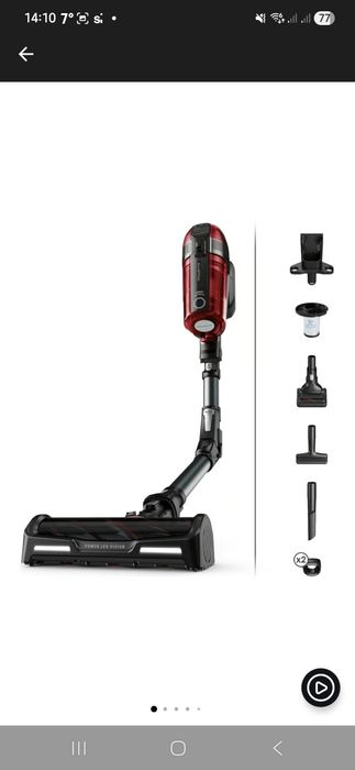 Vand Aspirator vertical Rowenta X-Force Flex