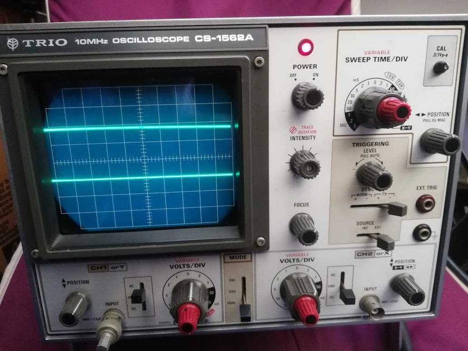 vand osciloscop TRIO KENWOOD CS 1562A,made in japan