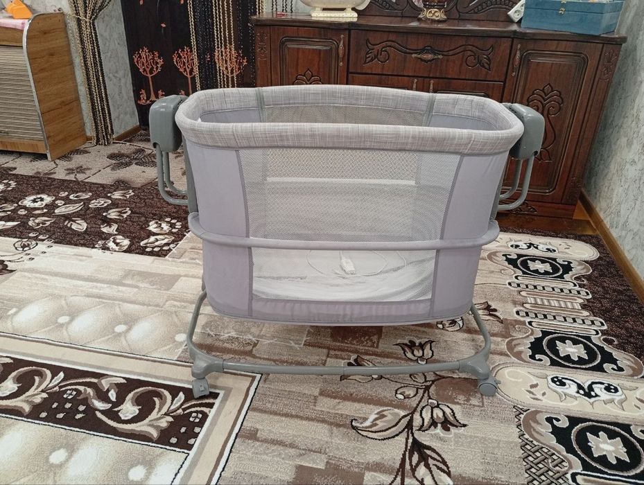 Люлька + манеж 2\1