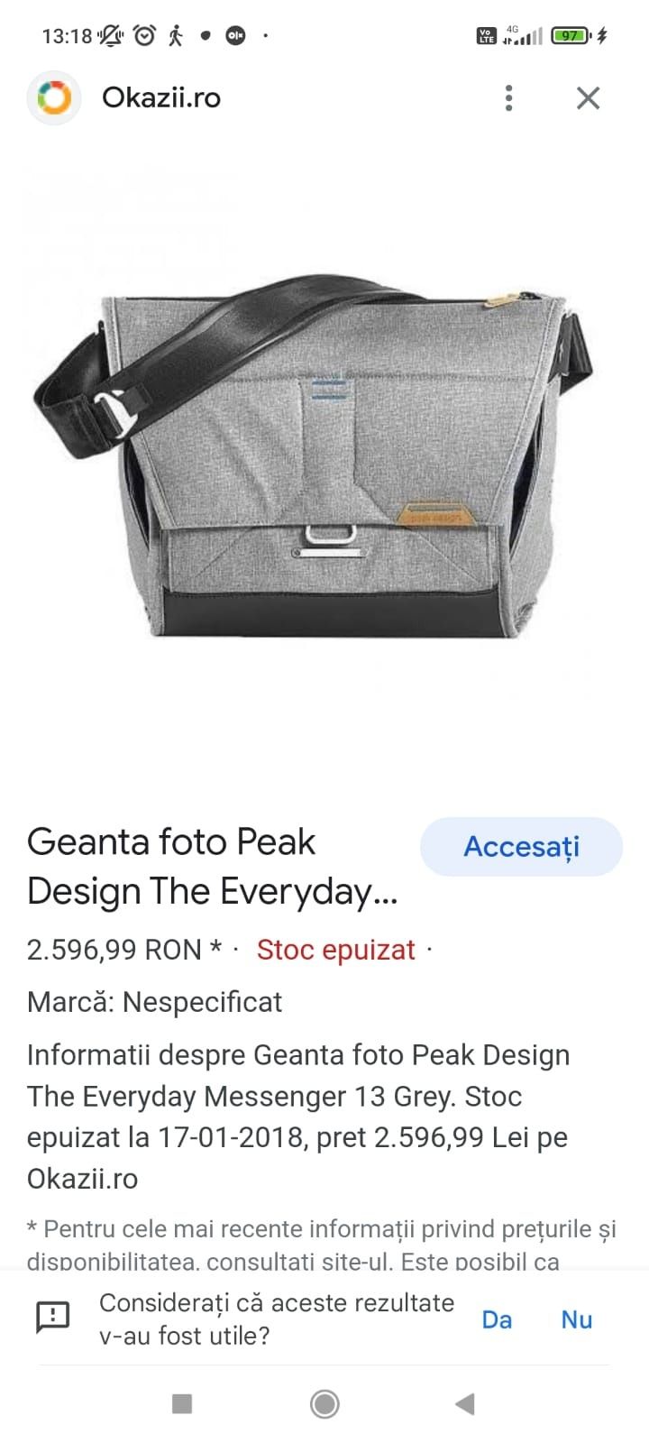 Geantă foto Peak design