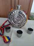 Plosca inox masiv vintage