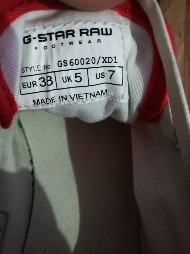 Tenesi G-STAR RAW, Mărimea 37/38(24,5 cm)