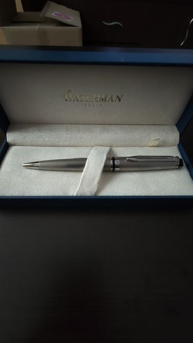 Pix Waterman Expert metalic argintiu
