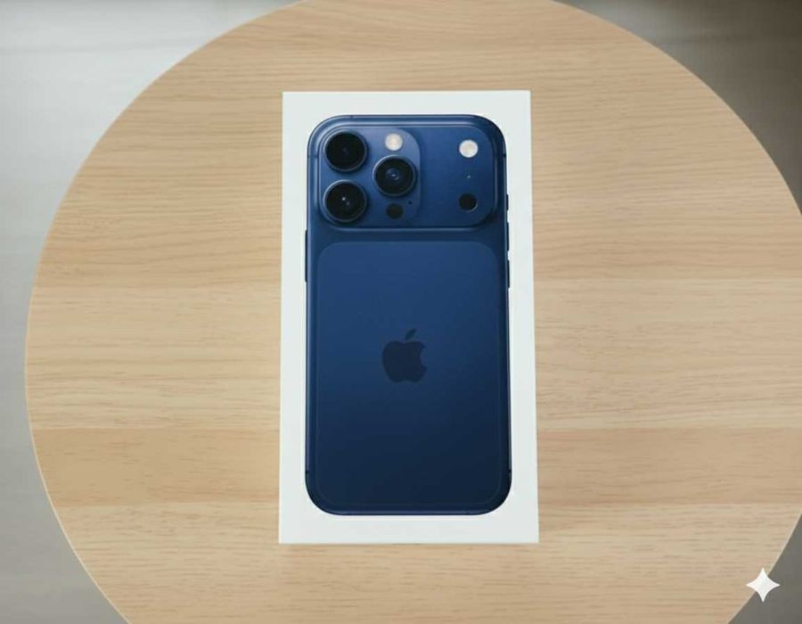 НОВ! iPhone 17 Pro 256GB Deep Blue