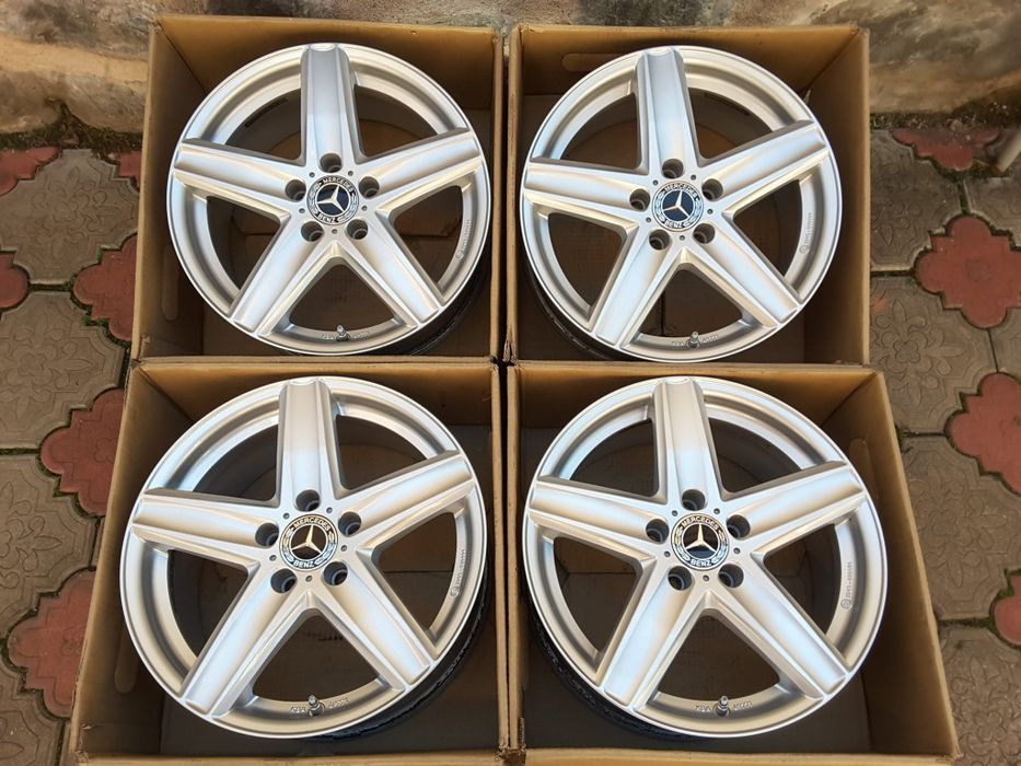 jante aliaj 17; 5x112; Mercedes E class w211,w212,w213, GLK, GLC, Vito