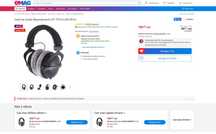 Casti de studio Beyerdynamic DT-770 Pro 80 Ohmi/250Ohmi noi la cutie!