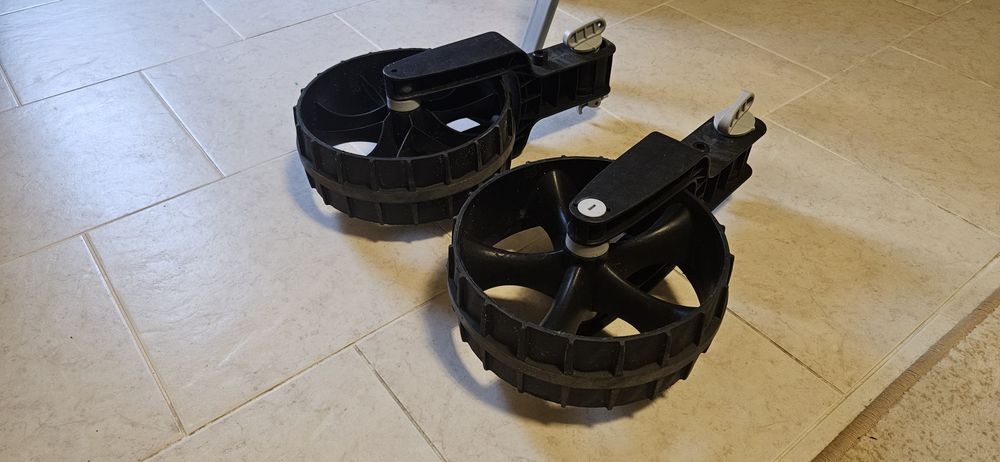 Колела за транеца на надуваема лодка на фирмата Railblaza