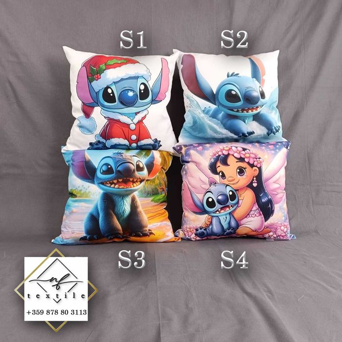 Декоративна възглавница със Стич  Промоция!!! 4бр. за 70лв./35.79€