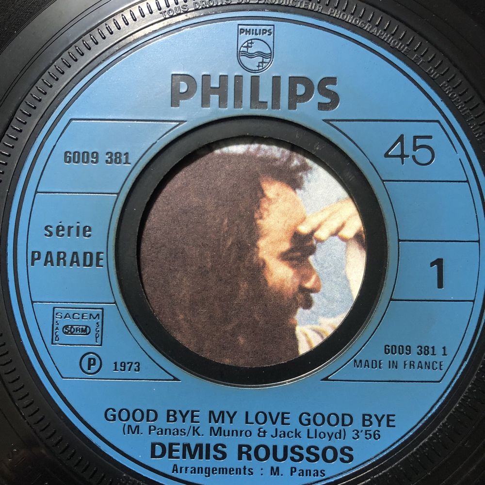 Demis Roussos – Good Bye My Love Good Bye