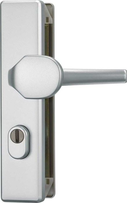 Manere Mobil/fix Cu Sild Usa Intrare Abus 92/118 Mm, Argintiu