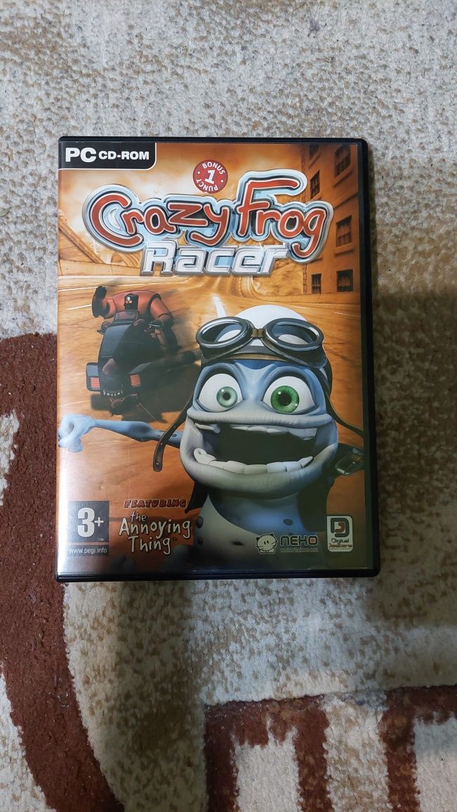 Jocuri CD Crazy Frog Racer si Wild Wheels