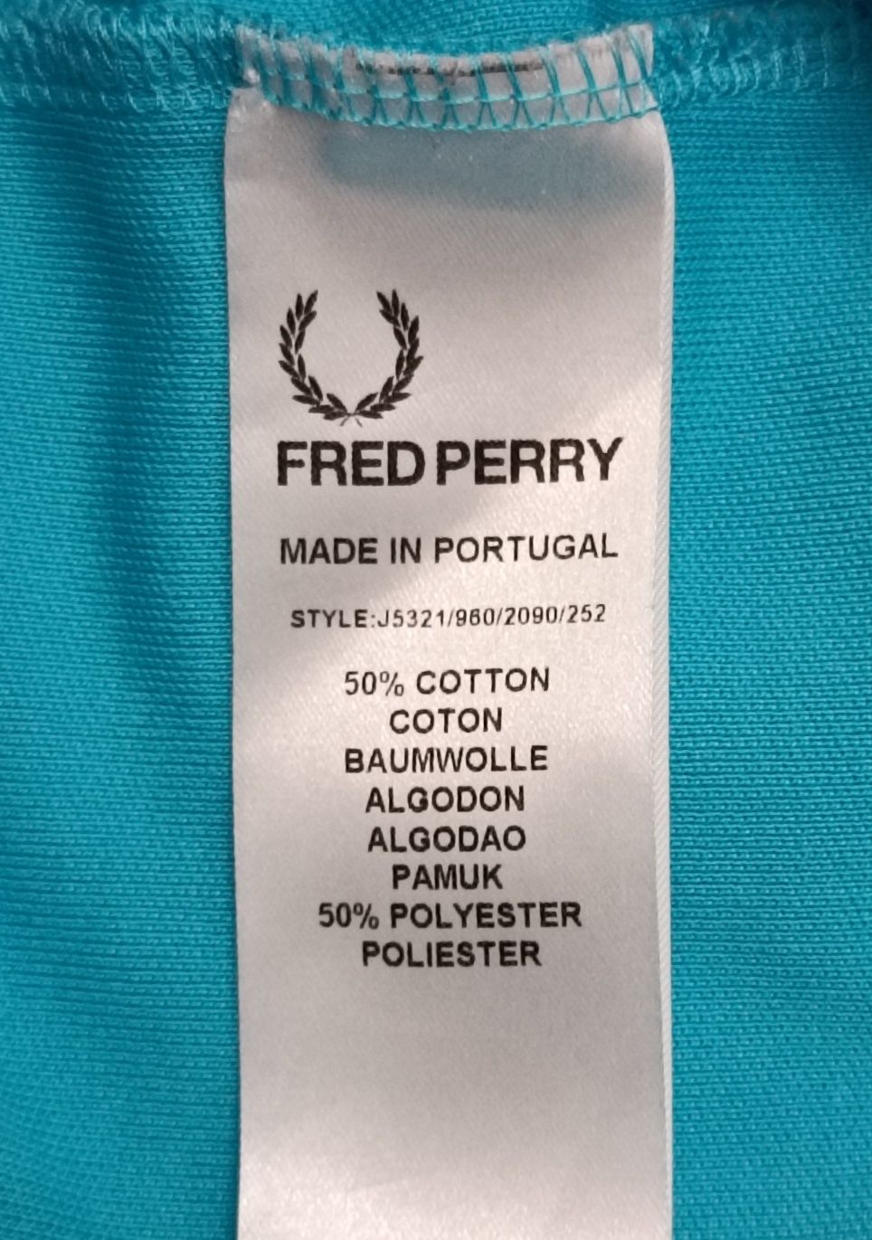 Fred Perry Sweatshirt оригинално горнище S памучен суичър