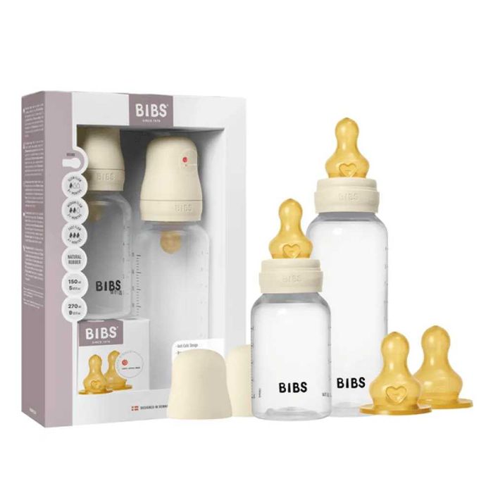НОВ Сет Grow and Flow 2 бр. Бутилки 150 ml и 270ml Ivory Каучук, Спиди