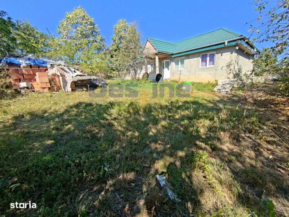 Casa langa PĂDURE + anexe + 6400 mp TEREN intravilan - sat HĂRPĂȘE