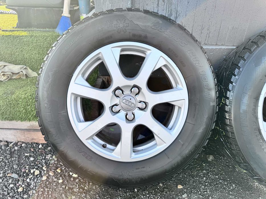set Jante  Audi Q5 R17- Anvelope IARNA Strial SUV Winter 235/65R17