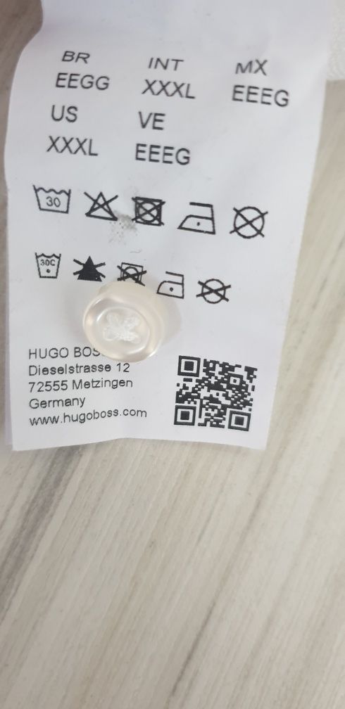 Hugo Boss Rash_2  Len 100% ЛЕН / 3XL НОВО! ОРИГИНАЛ! Мъжка Ленена Риза