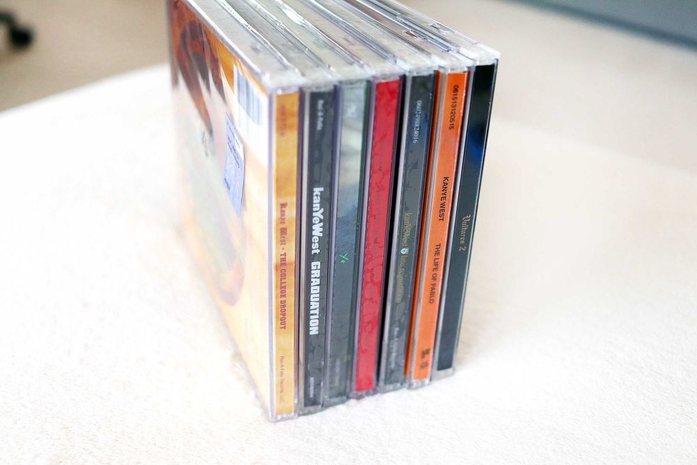 CD KANYE WEST Graduation, MBDTF, Ye, LOP, College Dropout, Late Regist